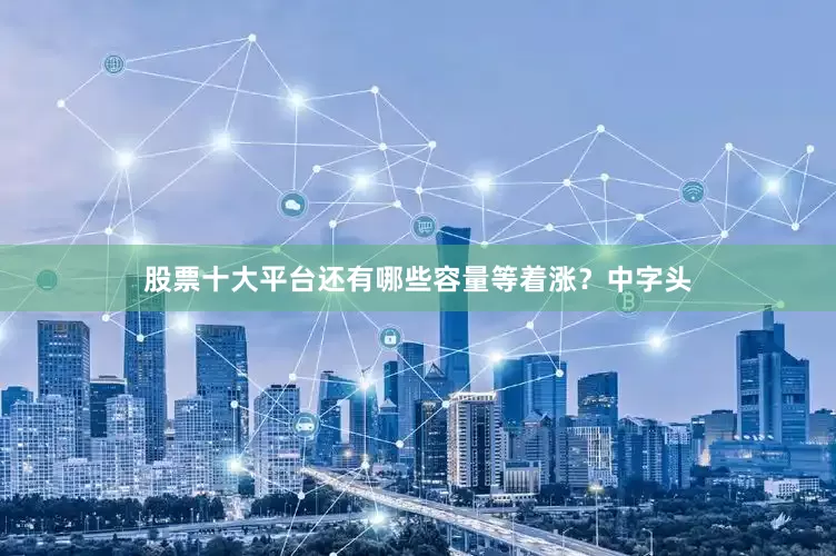 股票十大平台还有哪些容量等着涨？中字头